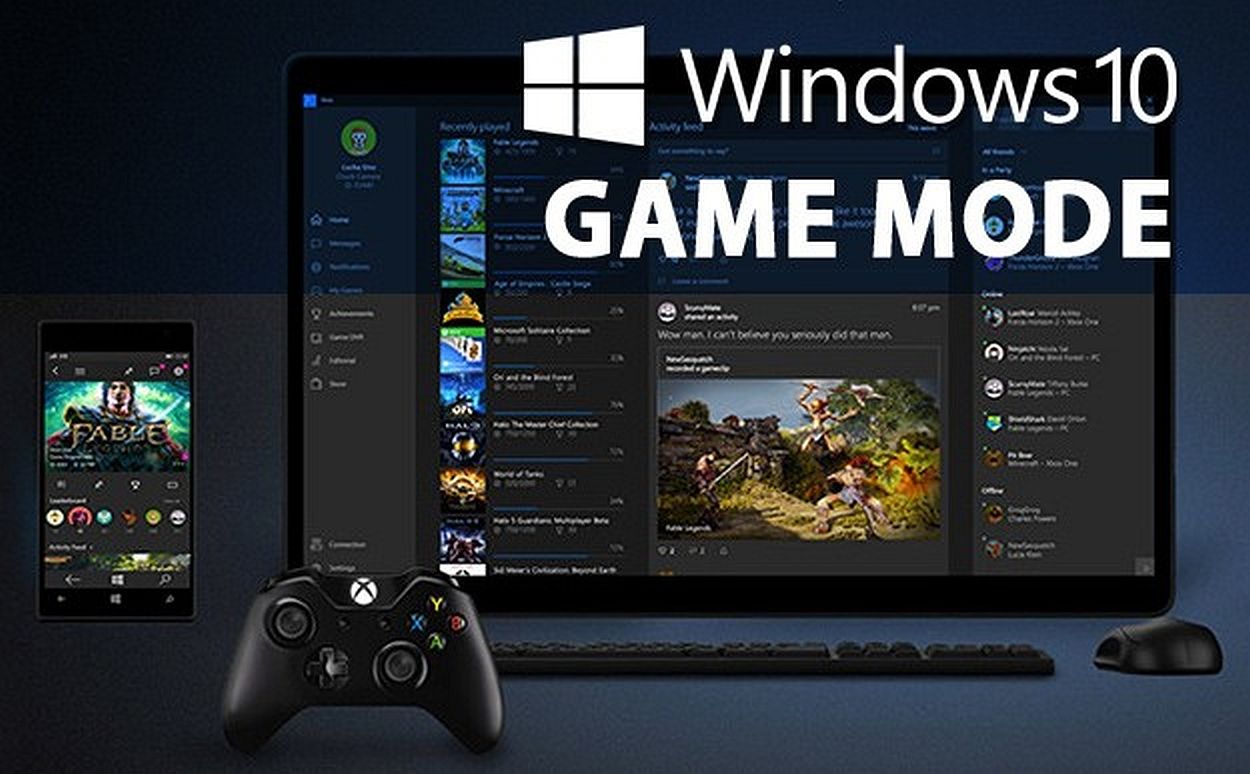 Windows 10 game mode