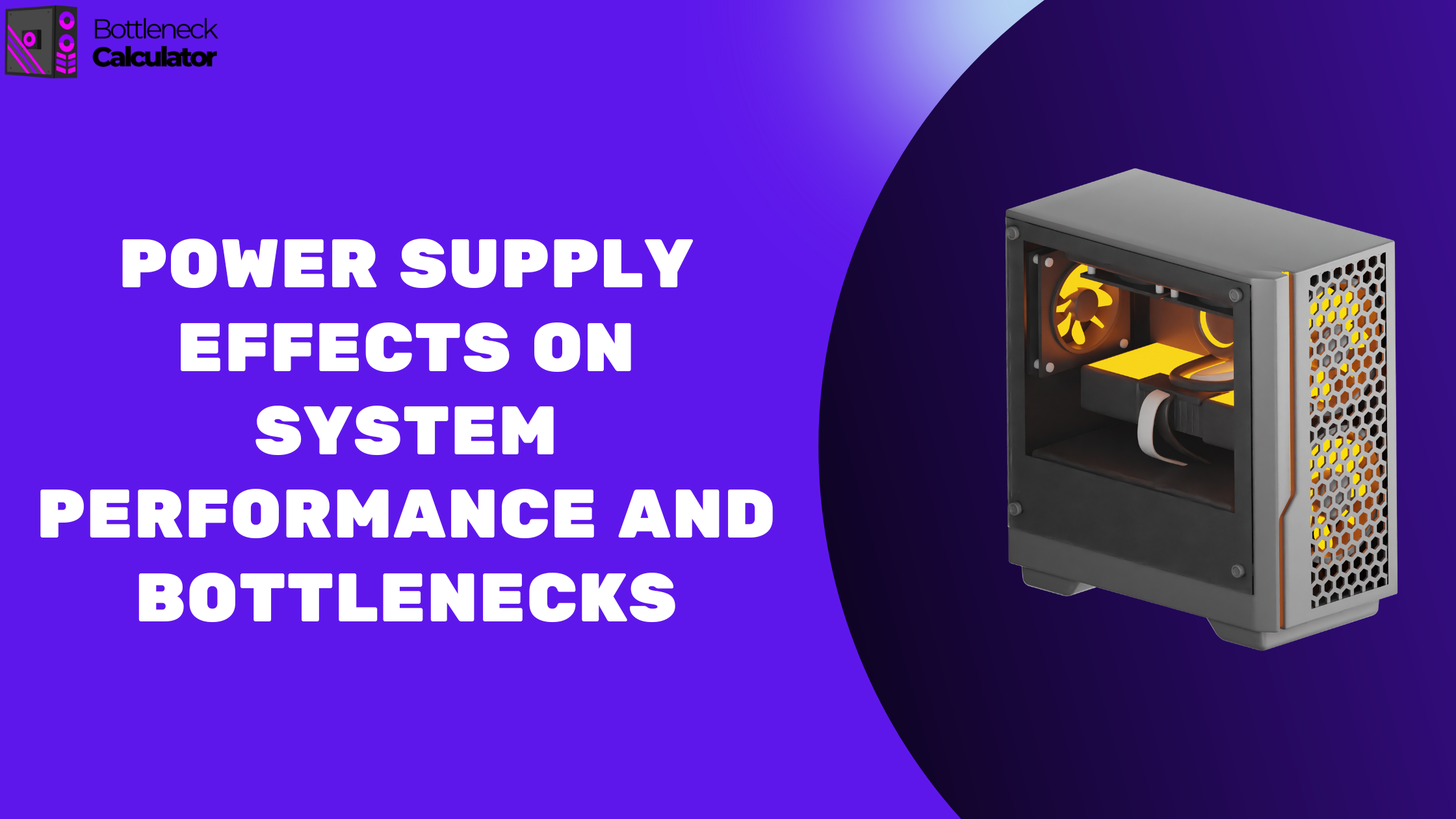 Power Supply Effects on System Performance and Bottlenecks